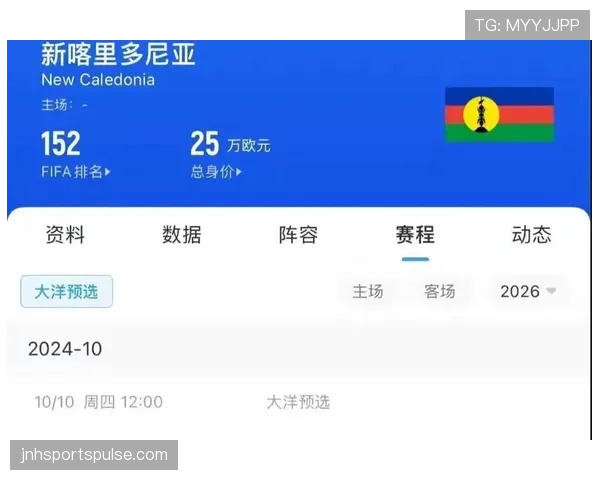 新西兰冲击2026世界杯赛程预测 能否创造大洋洲球队新历史
